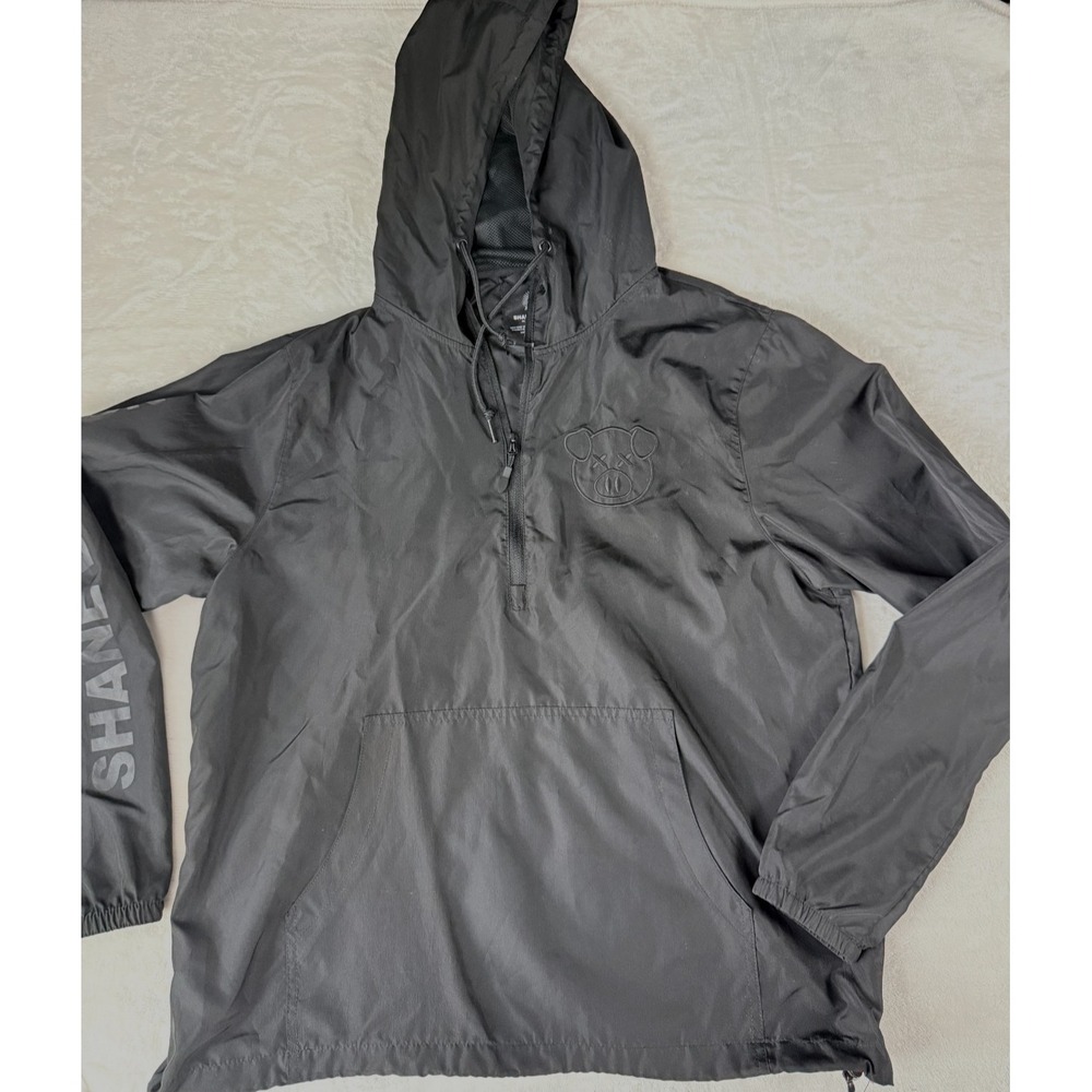 Shane Dawson Killer Merch Black Hooded Anorak Windbreaker Jacket M